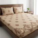 Afridi Border Double BedSheet