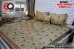 Indus Border Double Bed Sheet