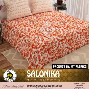 Salonika 3 Piece King Size Double Bed Sheet