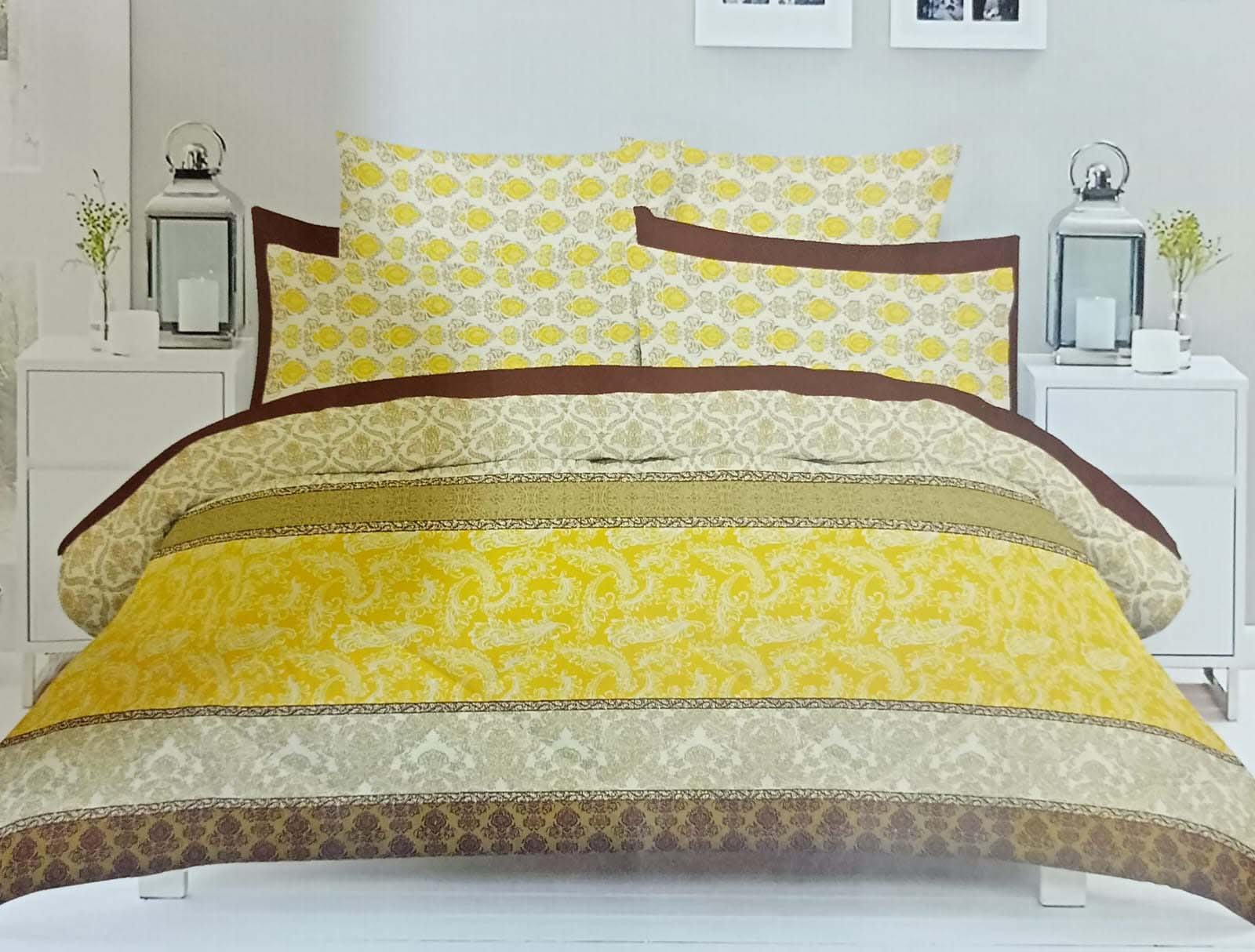 Salonika 3 Piece King Size Double Bed Sheet