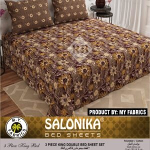 Salonika 3 Piece King Size Double Bed Sheet