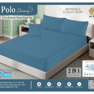 Polo Luxury 4pcs Quilted Sheet Set Water Proof